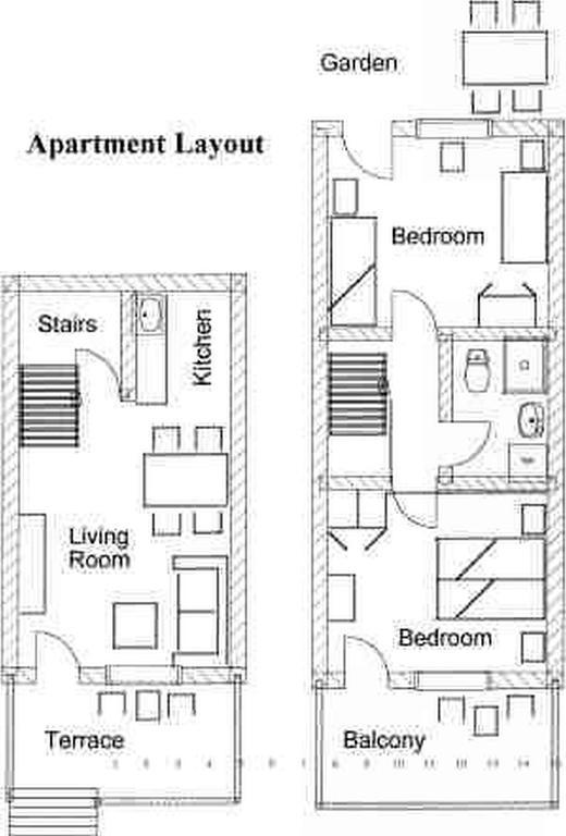 Holiday Home Apartment Tedo Klek Eksteriør billede